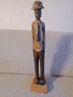 Statue de Colon Baoule de Cote d ivoire, Enlèvement