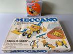Meccano 2 metalen bouwdozen, Kinderen en Baby's, Speelgoed | Bouwstenen, Overige merken, Gebruikt, Ophalen of Verzenden