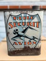 Avion Security a vendu un bidon d'huile rare, Enlèvement ou Envoi, Utilisé, Emballage