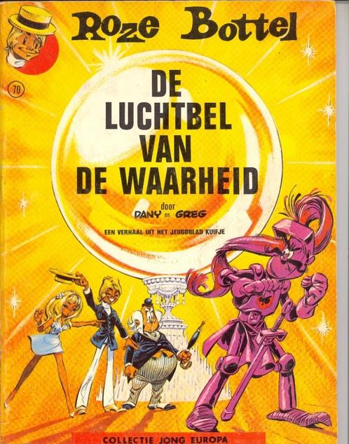 Verzameling Strips Roze Bottel., Boeken, Stripverhalen, Gelezen, Meerdere stripboeken, Ophalen of Verzenden