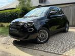 Fiat 500e CABRIO 42kWh 2023 net binnen, zwart met., 4 zetels, Stof, Zwart, Cabriolet