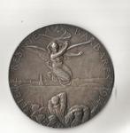 wo1 liège resiste aux barbares 1919 medaille  amis de l'art, Enlèvement ou Envoi, Autres, Ruban, Médaille ou Ailes