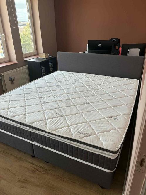 Sleepy scandinavian boxspring, Huis en Inrichting, Slaapkamer | Boxsprings, Gebruikt, Ophalen