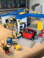 Playmobil tankstation en garage, Kinderen en Baby's, Speelgoed | Playmobil, Ophalen, Gebruikt, Complete set