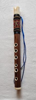 Quena Fluit van Jaracanda Hout - Met Hoes - Nieuw, Musique & Instruments, Instruments à vent | Autre, Envoi, Neuf, Bois