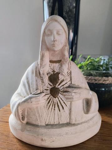 Mooi fragiel beeld van Maria (art deco) beschikbaar voor biedingen