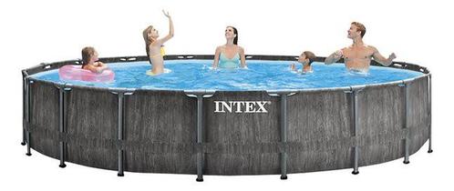 Piscine Tubulaire Intex + pompe (valeur 850€), Tuin en Terras, Zwembaden, Zo goed als nieuw, Ophalen of Verzenden