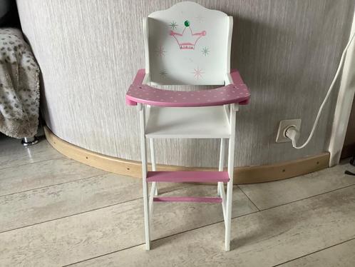 Speelgoed houten poppen stoeltje (35x24 cm), Verzamelen, Poppen, Zo goed als nieuw, Accessoires, Ophalen of Verzenden