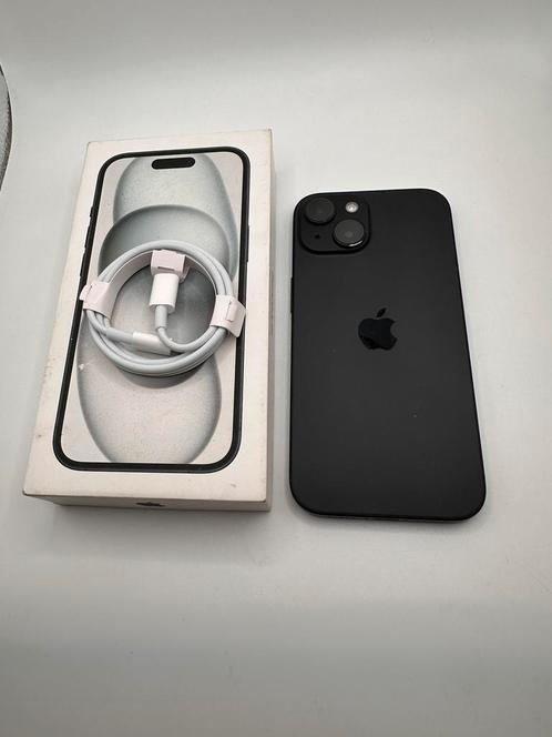 iPhone 15 128Gb Bat 96% 4 maand oud, Telecommunicatie, Mobiele telefoons | Hoesjes en Screenprotectors | Apple iPhone, Ophalen of Verzenden