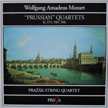 "Prussian" Quartets / Mozart - Prazak String Quartett - DDD beschikbaar voor biedingen