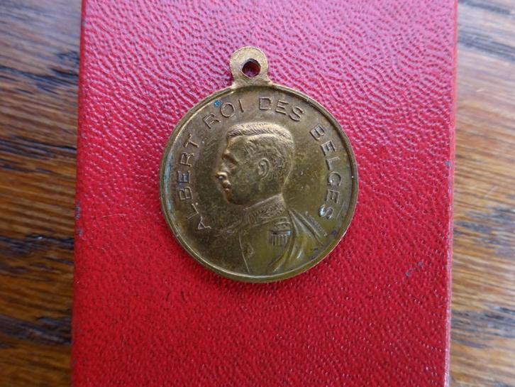 Medaille WOI 1914, Verzamelen, Militaria | Algemeen, Landmacht, Lintje, Medaille of Wings, Ophalen of Verzenden