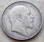 ½ Crown 1910 Edward VII / Zilver, Ophalen of Verzenden, Overige landen, Losse munt, Zilver