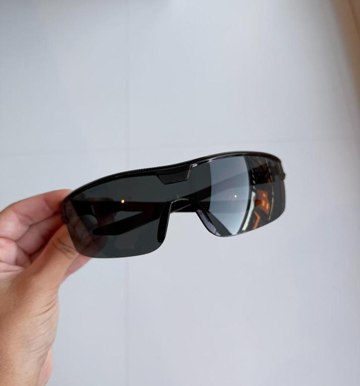 Zwarte ravebril, Handtassen en Accessoires, Zonnebrillen en Brillen | Dames, Nieuw, Zonnebril, Overige merken, Zwart, Ophalen of Verzenden