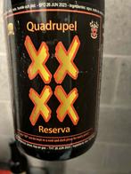 Struisse Quadrupel XXXX reserva, Collections, Marques de bière, Enlèvement ou Envoi