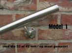 uw inox trapleuning OP MAAT - rvs leuning - inox leuningen, Ophalen, Nieuw, Trap, 4 meter of meer