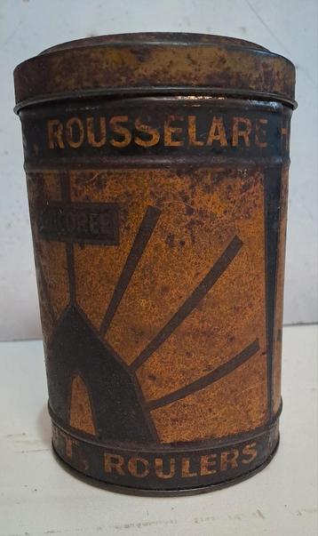 Ancienne boîte de café Roeselare, Collections, Enlèvement ou Envoi, Utilisé