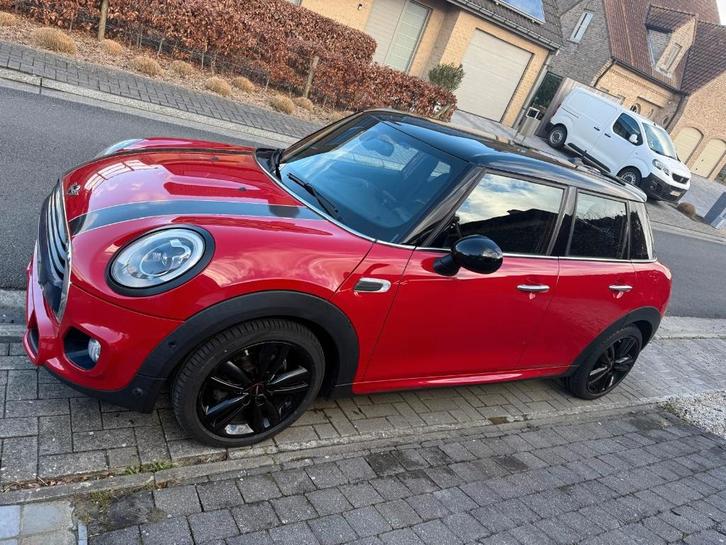 Mini cooper 5D jcw. Trim full option harman kardon top occ, Auto's, Mini, Particulier, Cooper, ABS, Airbags, Airconditioning, Bluetooth