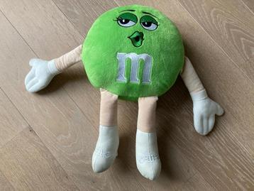 Grote knuffel/gadget groene M&M beschikbaar voor biedingen