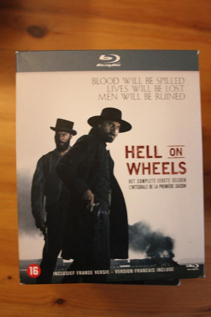 Hell on wheels  seizoen 1-2-4      Blu-ray   knappe serie, Cd's en Dvd's, Dvd's | Tv en Series, Nieuw in verpakking, Non-fictie