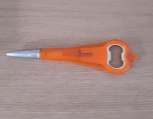 Balpen + flessenopener ineen (nieuw), Diversen, Schrijfwaren, Nieuw, Ophalen of Verzenden