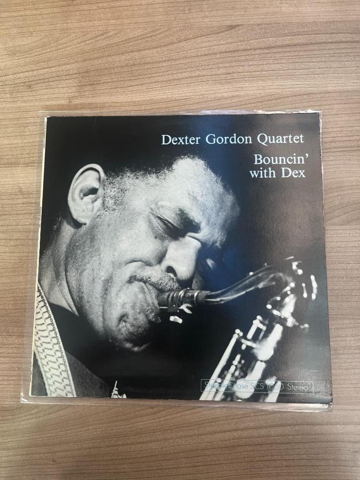 DEXTER GORDON QUARTET - BOUNCIN' WITH DEX (STEEPLECHASE), Cd's en Dvd's, Vinyl | Jazz en Blues, Gebruikt, Jazz, 1960 tot 1980