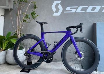 SCOTT FOIL RC10 paars ultegra di2 large beschikbaar voor biedingen