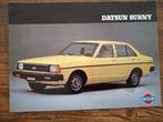 DATSUN  SUNNY, Boeken, Ophalen of Verzenden, Nieuw, Overige merken