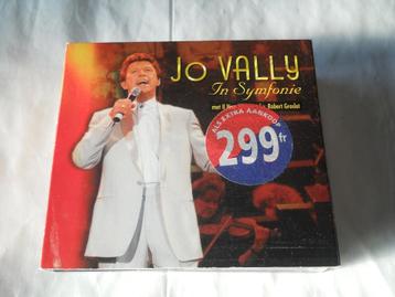 2 CD BOX - JO VALLY - IN SYMFONIE, Enlèvement ou Envoi, Comme neuf, Chanson réaliste ou Smartlap, Coffret