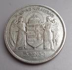 Hongrie 5 pengo 1930 argent qualité, Enlèvement ou Envoi