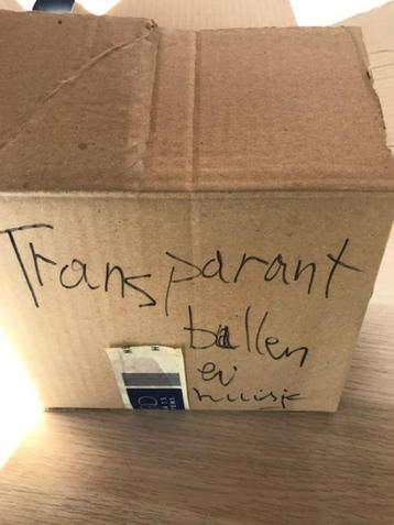 Transparant huisjes, ballen en diversen beschikbaar voor biedingen