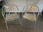 Aluminium stoelen, Ophalen, Gebruikt, Aluminium