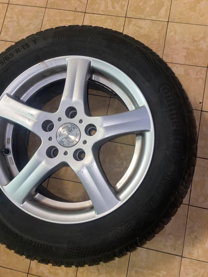 ensemble jante et pneu hiver Enzo 15 pouces, Auto-onderdelen, Banden en Velgen, Ophalen of Verzenden