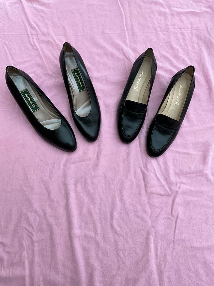 Nieuwe lederen schoenen maat 41 , Ambiorix schoenen., Kleding | Dames, Schoenen, Nieuw, Pumps, Zwart, Ophalen