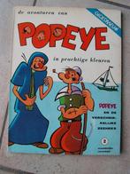 Oude strip Popeye (De verschrikkelijke Zeeheks)., Boeken, Stripverhalen, Eén stripboek, Ophalen of Verzenden, Gelezen