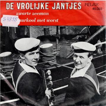 Vinyl, 7"   /   De Vrolijke Jantjes – Zwarte Zeeman