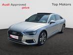 Audi A6 FULL OPTION*HYBRIDE 299pk*CAMERA*PANO*MASSAGE*B&O*KE, Auto's, Automaat, 40 g/km, Hybride Elektrisch/Benzine, Overige carrosserie