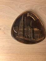 Vintage koperen reliëf plaquette – Kölner Dom – Köln, Ophalen