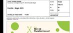 2 tickets Camille Hasselt 23 maart 2025