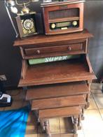 Secretaire met lade en 3 tafeltjes, Huis en Inrichting, Ophalen, Zo goed als nieuw