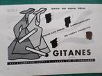 Gitanes cigarettes - publicité papier - 1958, Collections, Marques & Objets publicitaires, Autres types, Utilisé, Enlèvement ou Envoi