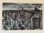 Cadre en verre noir et blanc avec vue de New York, Ophalen, Zo goed als nieuw