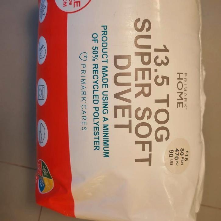 Dekbed - Nieuw dekbed, Huis en Inrichting, Slaapkamer | Beddengoed, Nieuw, Deken of Dekbed, Tweepersoons, Wit, Ophalen of Verzenden