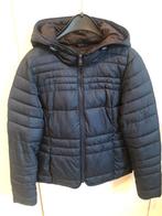 Only, blauwe winterjas met kap, Mt M, Kleding | Dames, Maat 38/40 (M), Only, Blauw, Ophalen of Verzenden