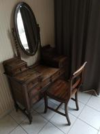 Zeer mooie unieke eiken kaptafel. (Boudoir), Huis en Inrichting, Tafels | Kaptafels, Ophalen, Zo goed als nieuw