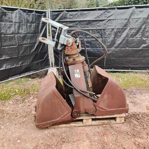 Hydraulische grijper met draaikop., Zakelijke goederen, Machines en Bouw | Tuin, Park en Bosbouw, Ophalen