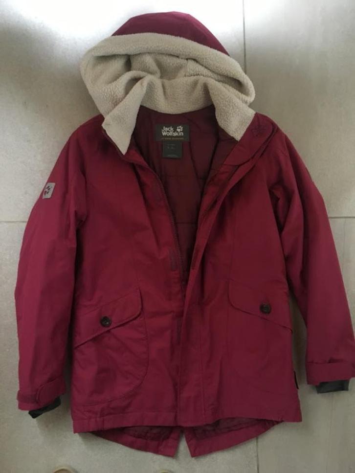Prachtige Jack Wolfskin ski / wintervest Mt 152, Kinderen en Baby's, Kinderkleding | Maat 152, Jas, Ophalen of Verzenden