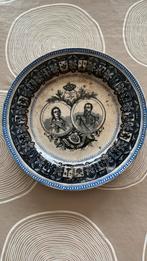 Antiek bord met afbeelding leopold 1, Ophalen