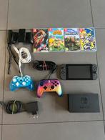 Nintendo switch 1 met extra accessoires, Ophalen, Met games, Zo goed als nieuw, Switch Original
