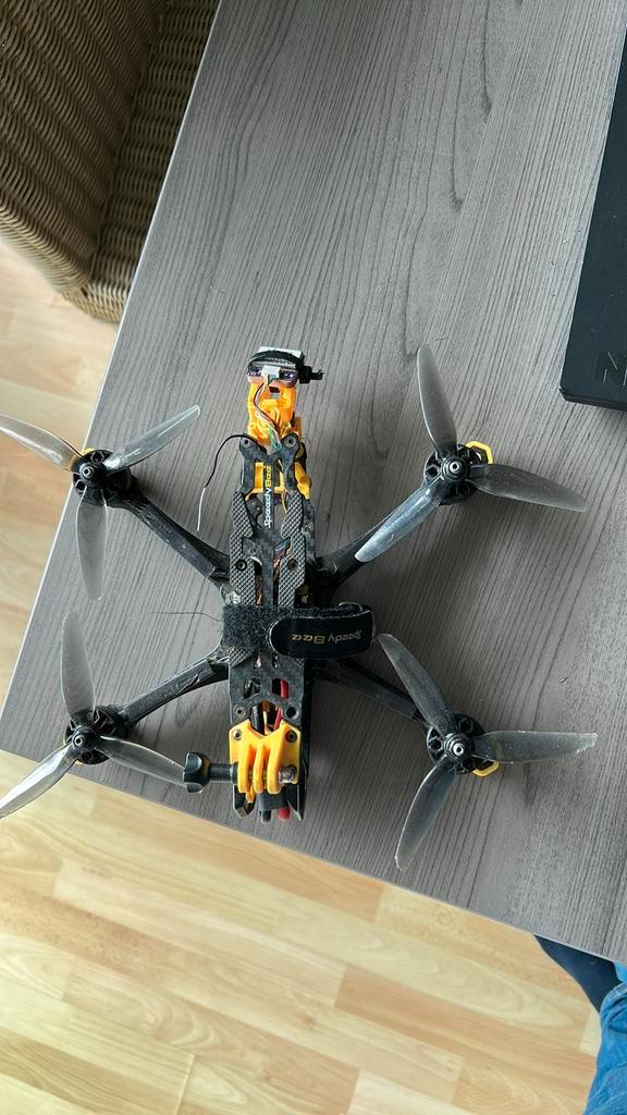 Fpv drone, Hobby en Vrije tijd, Modelbouw | Radiografisch | Helikopters en Quadcopters, Zo goed als nieuw, Ophalen of Verzenden