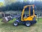 Eurotrac w11 met gesloten cabine Verwarming, gazonbanden bou, Ophalen